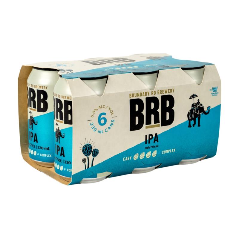 Boundary Road Brewery Mumbo Jumbo IPA Cans 6x330ml