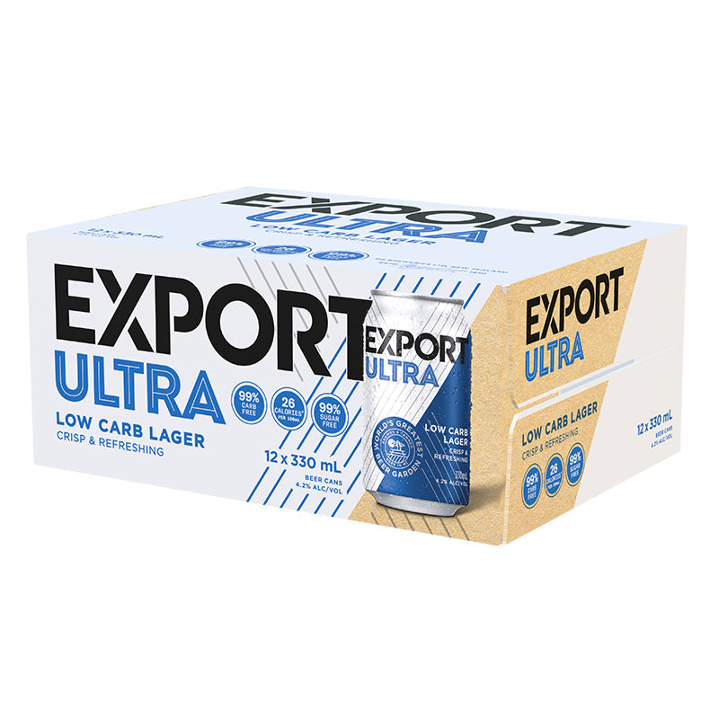 Export Ultra Low Carb 12 Pk Cans