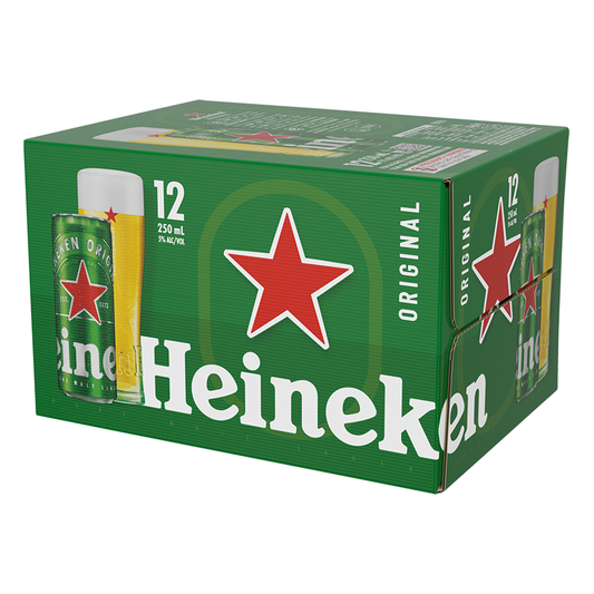 Heineken 12pk 250ml Cans