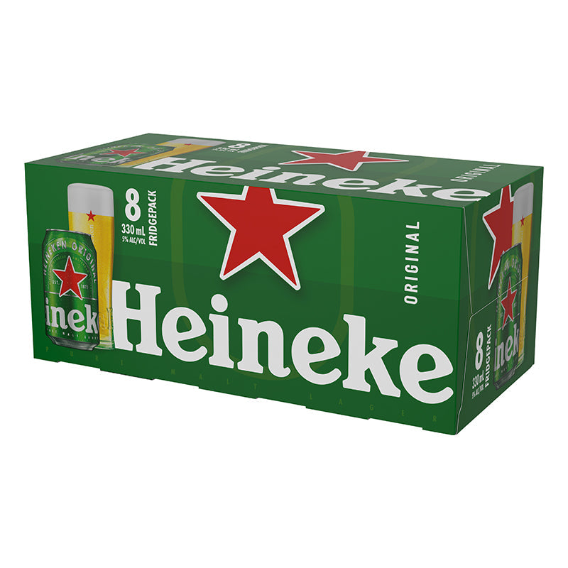 Heineken 8pk 330ml Cans