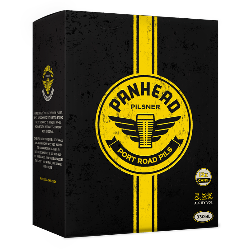 Panhead Port Road Pilsner 12x330ml Cans