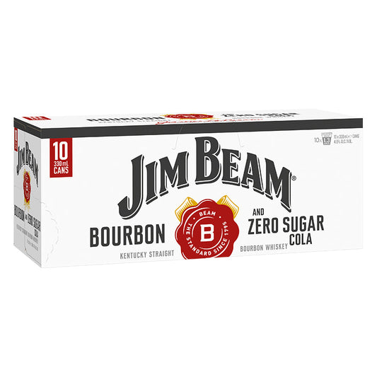 Jim Beam Zero 10pk Cans