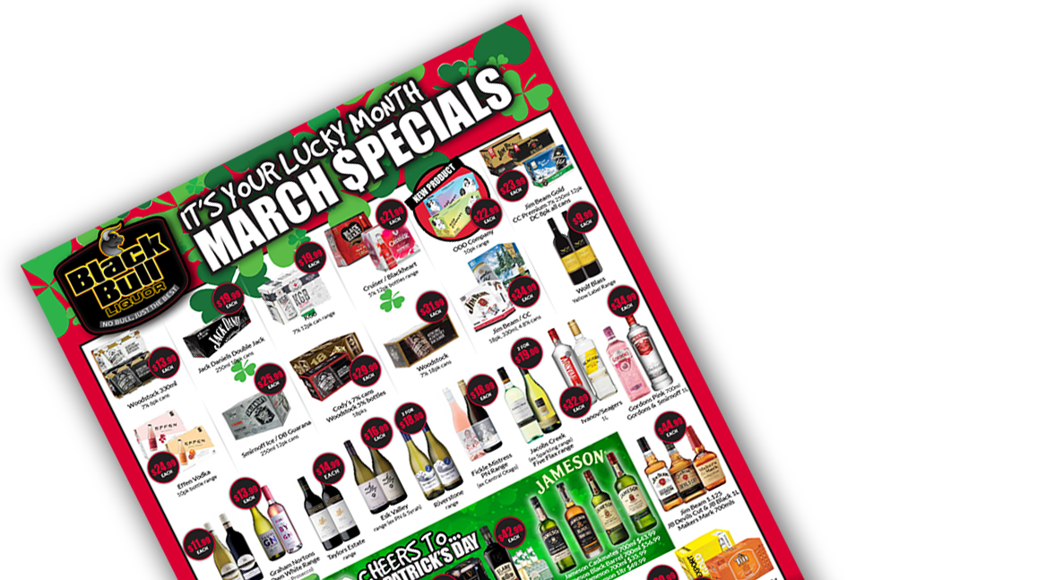 Black Bull Liquor New Zealand wide bottle store